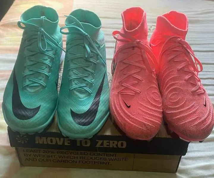 Chuteira Society Nike Mercurial & Chuteira Campo Nike Phantom Semi-Novas