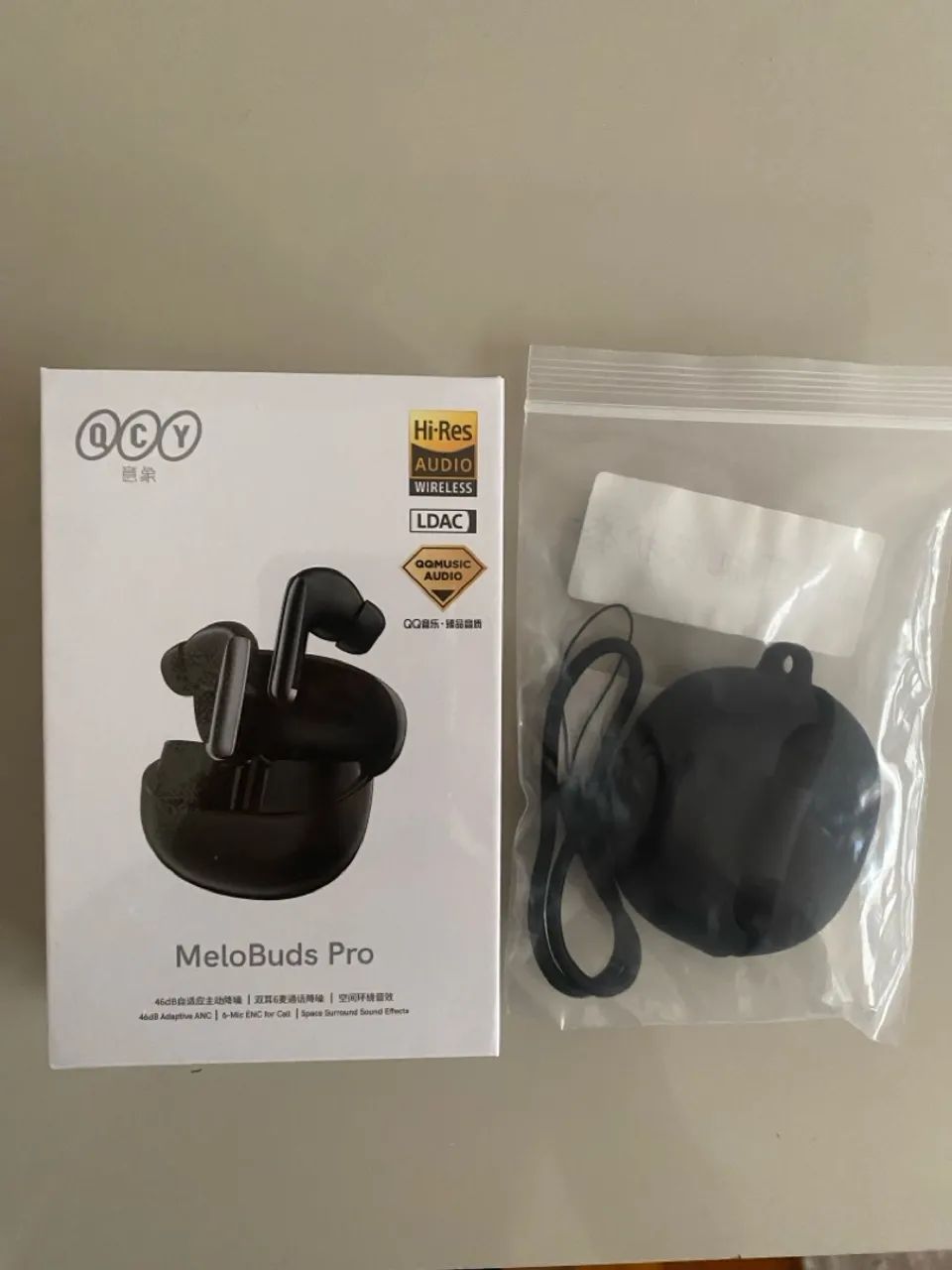 Fone de ouvido QCY MeloBuds Pro - Cancelamento de Ruído + Case - Fones ...