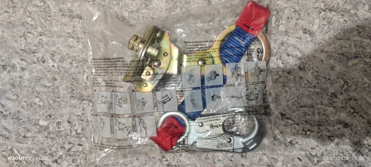 Trava-quedas para corda Hércules novo - Foto 3