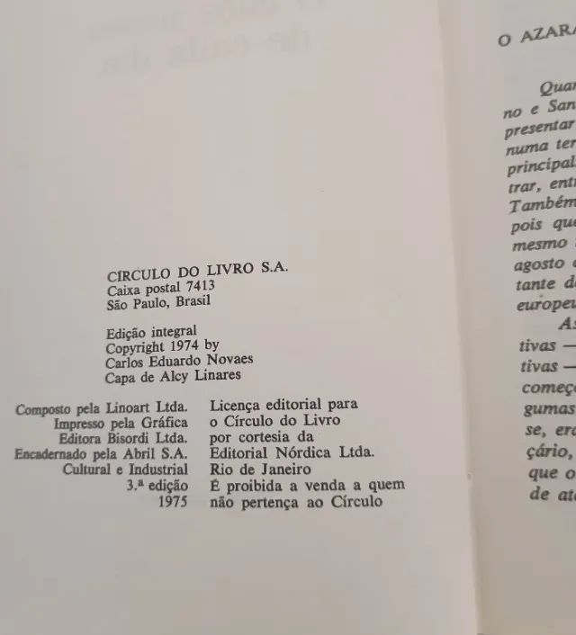 Livro - O Caos Nosso de Cada Dia - Foto 2