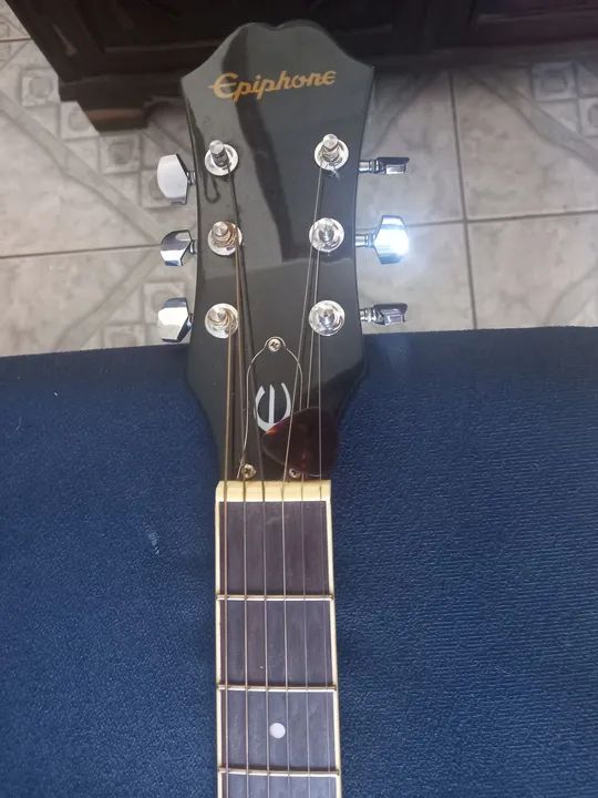 Violão Epiphone PR-4E LTD BK  - Foto 3