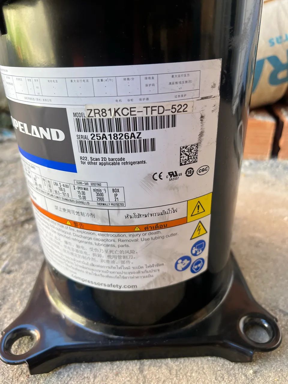 ZR81KCE-TFD-522 380/440v - Ar-condicionados - Inhoaíba, Rio de