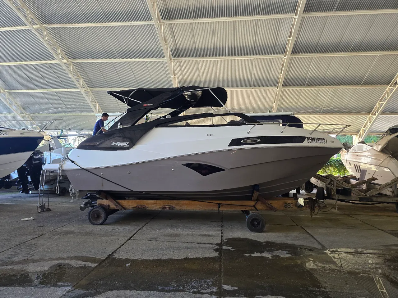 LANCHA NX280 EXCLUSIVE EDITION CABINADA 28 PÉS. Obs. Ñ Focker Ñ Sessa Ñ Fs Ñ Real