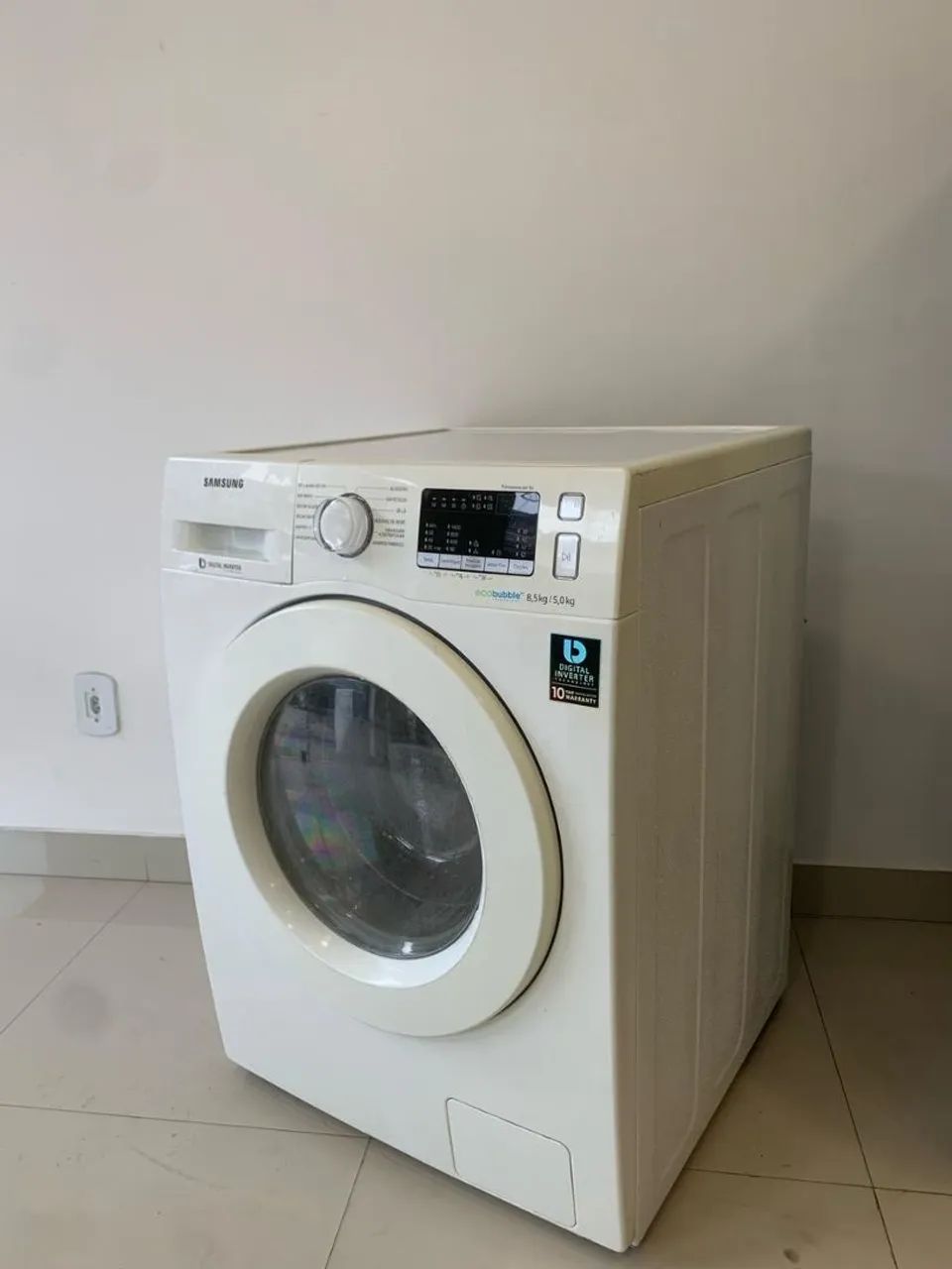 Máquina de Lavar e Secar Samsung Eco Bubble 8,5kg/5,0kg - Foto 2