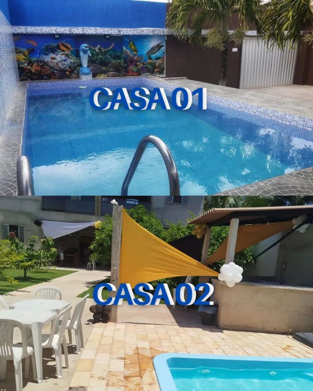 Alugamos Casas com Piscinas  para ( EVENTOS )em Conceição  Paulista .
