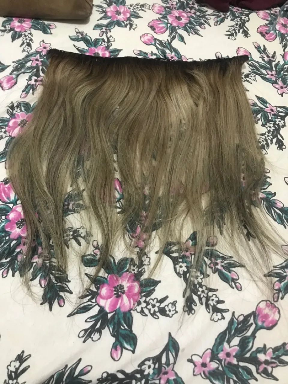 Loira cabelo humano 36 centímetros duas telas!! - Foto 3