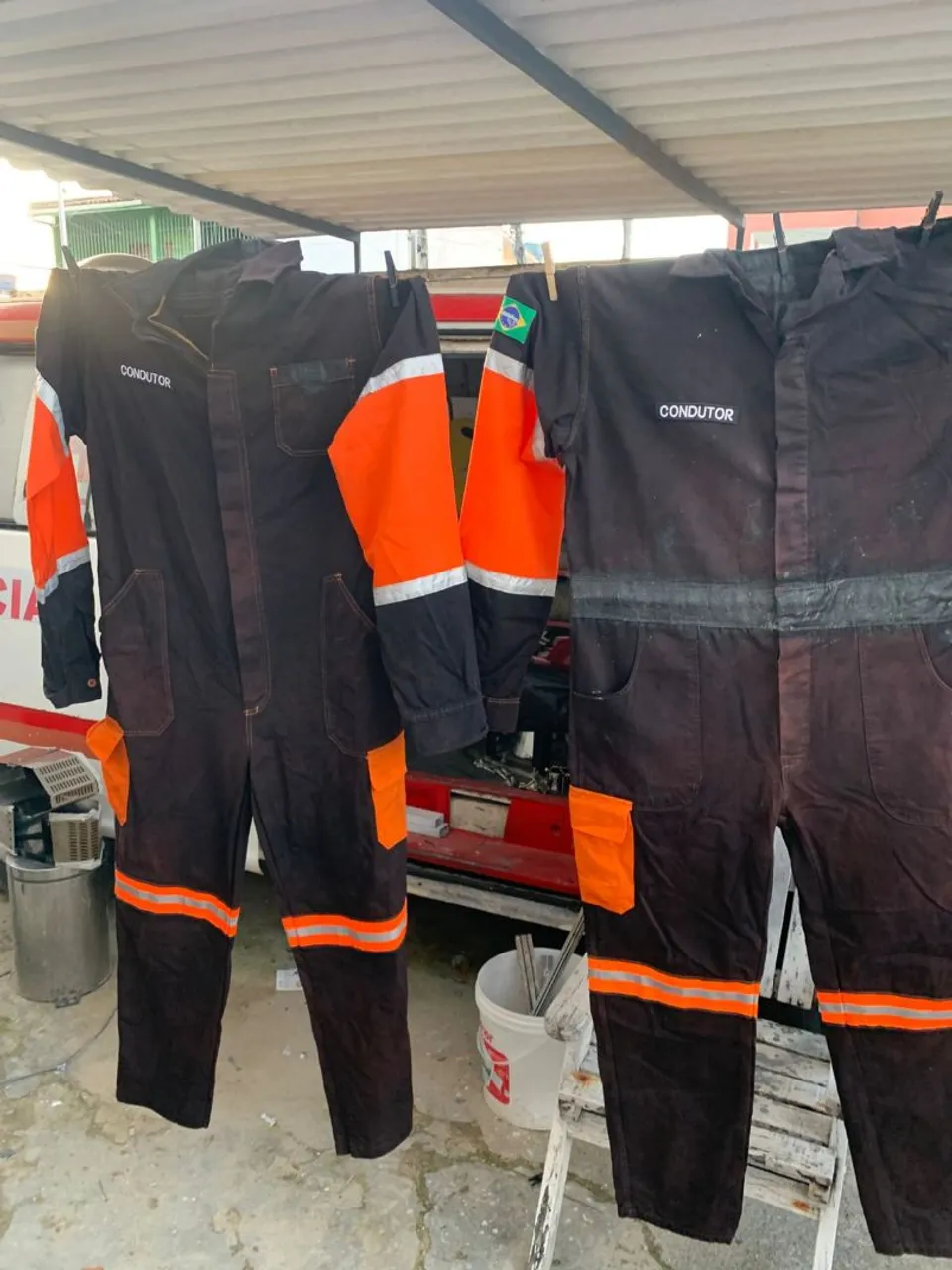 Macacão de Trabalho Condutor - Conforto e Segurança