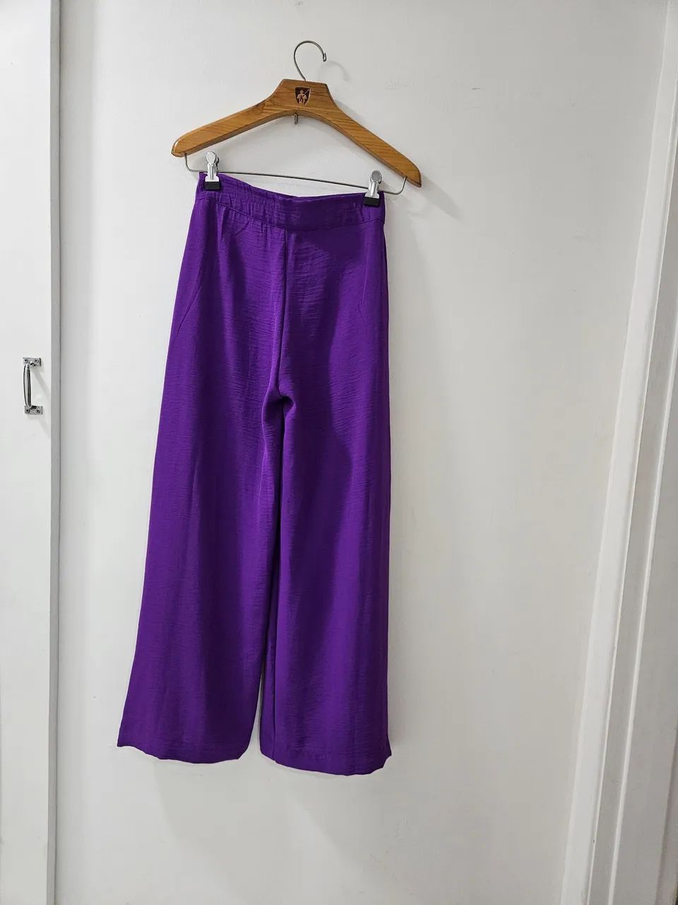 Calça Pantalona Roxa - Foto 2