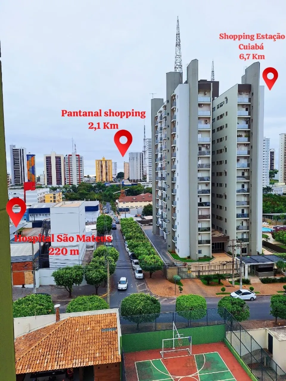 Lindo Apartamento no Edifício Villagio Di Montalcino - Jardim Aclimação, Cuiabá/MT
