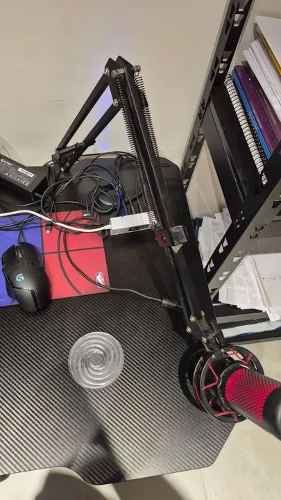 HyperX quadcast com braço articulado - Foto 2