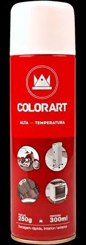 Tinta Spray Alta Temperatura ColorArt BRANCA250g