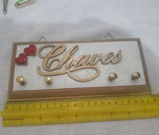 porta chaves de parede - Foto 2