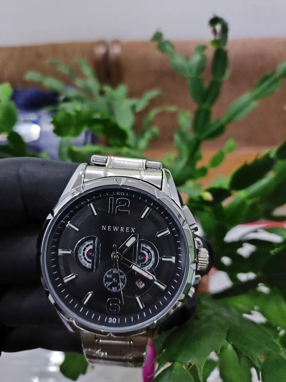 Relógio Newrex Masculino - Foto 4
