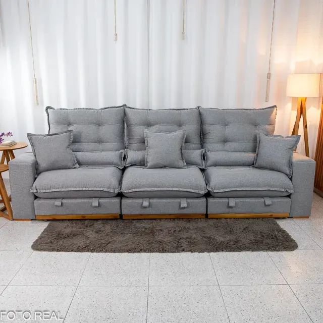 Sofá Retrátil Reclinável Versilo