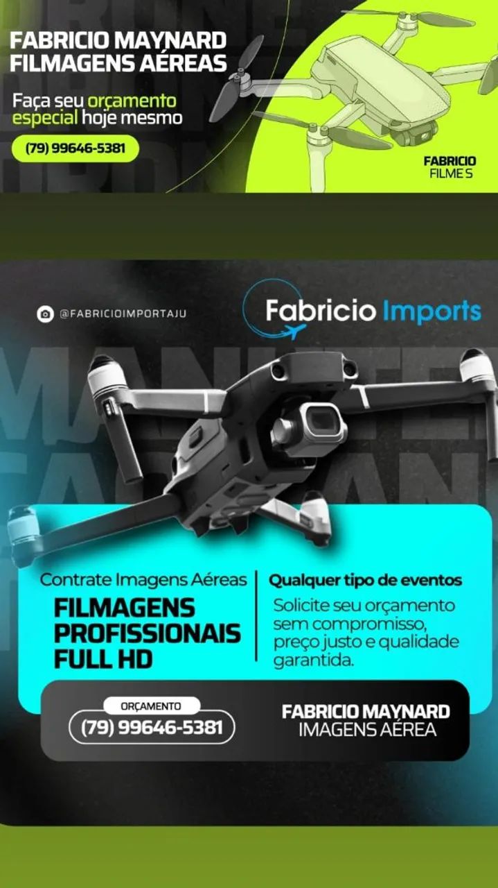 Filmagens Aerias em 4K DJi