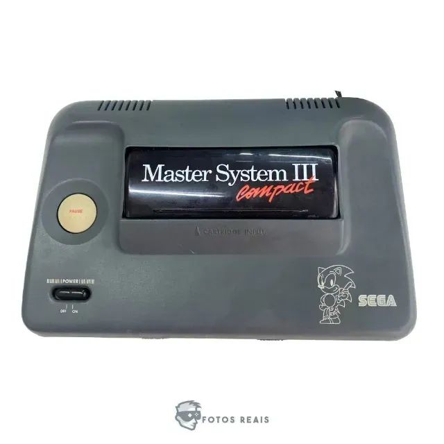 CONSOLE MASTER SYSTEM 3 COMPACT SEMINOVO - SEGA - Foto 2
