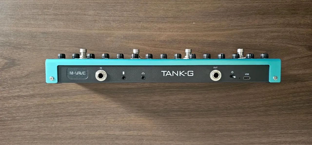 Pedal de Guitarra M-Vave Tank G Multiefeitos - Foto 4