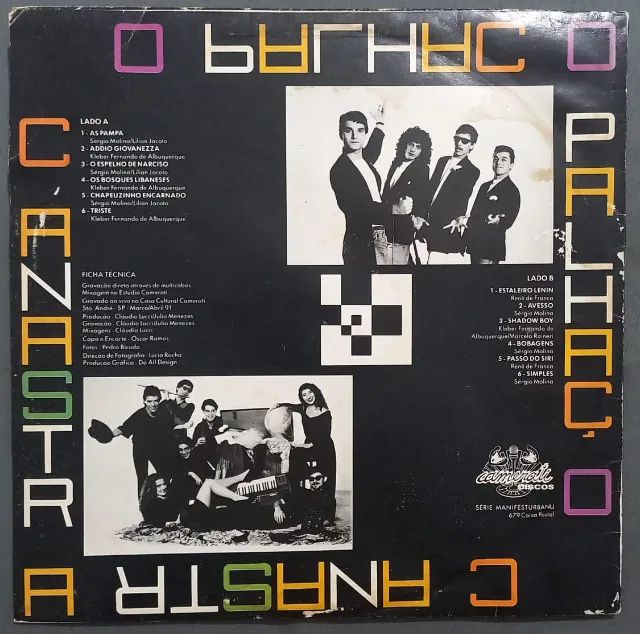 Disco de Vinil LP Canastra e o Palhaço - Foto 2