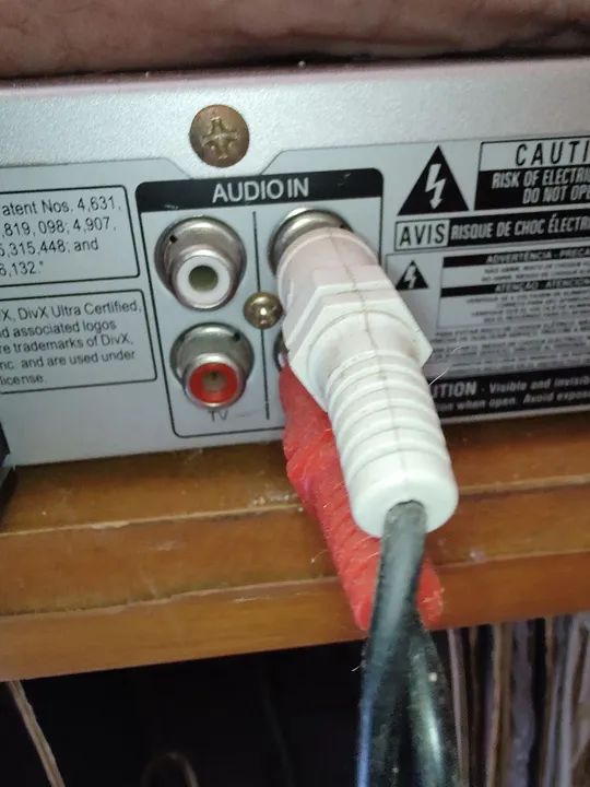 Custom-sized shelf + record player + complete home theater!64520764966017123