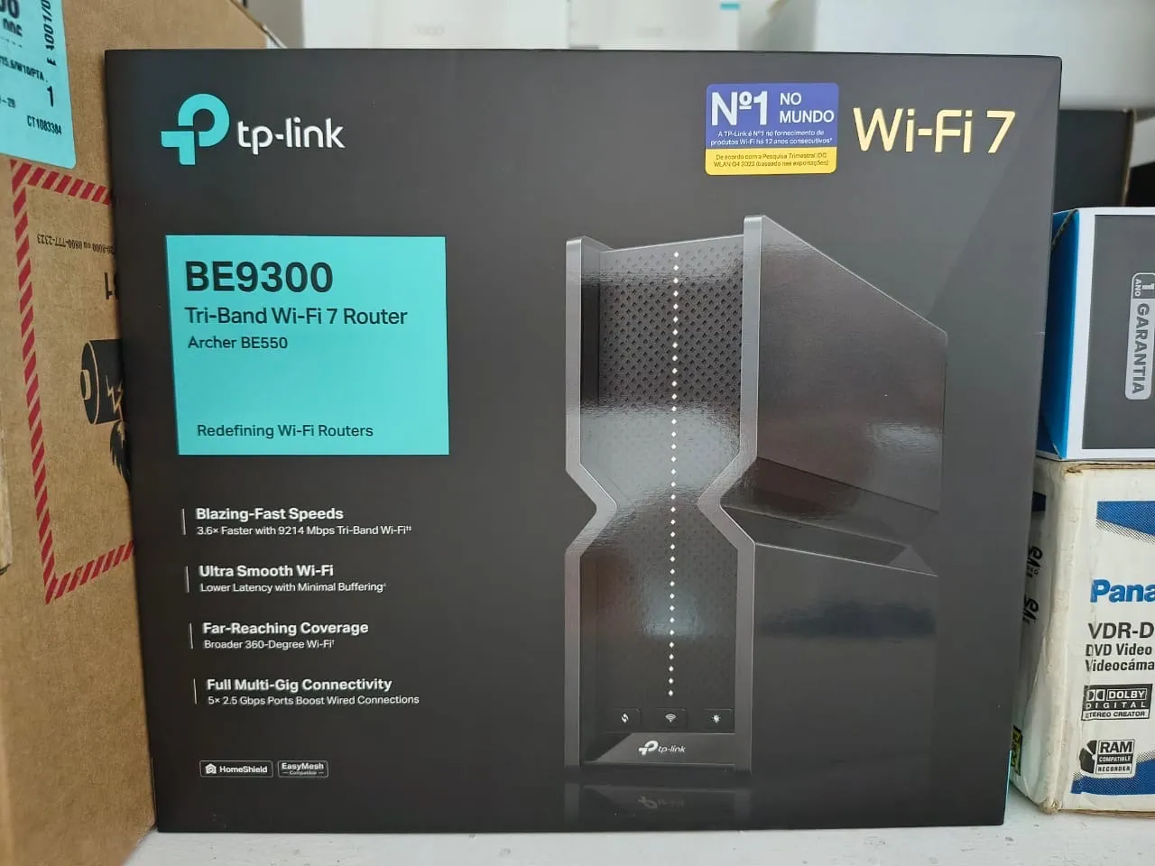 Roteador TP-Link BE9300 Tri-Band Wi-Fi 7 Archer BE550
