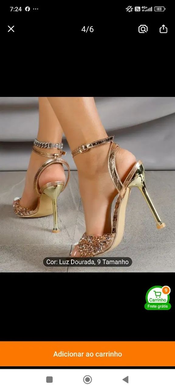 Sandália para festa  - Foto 5
