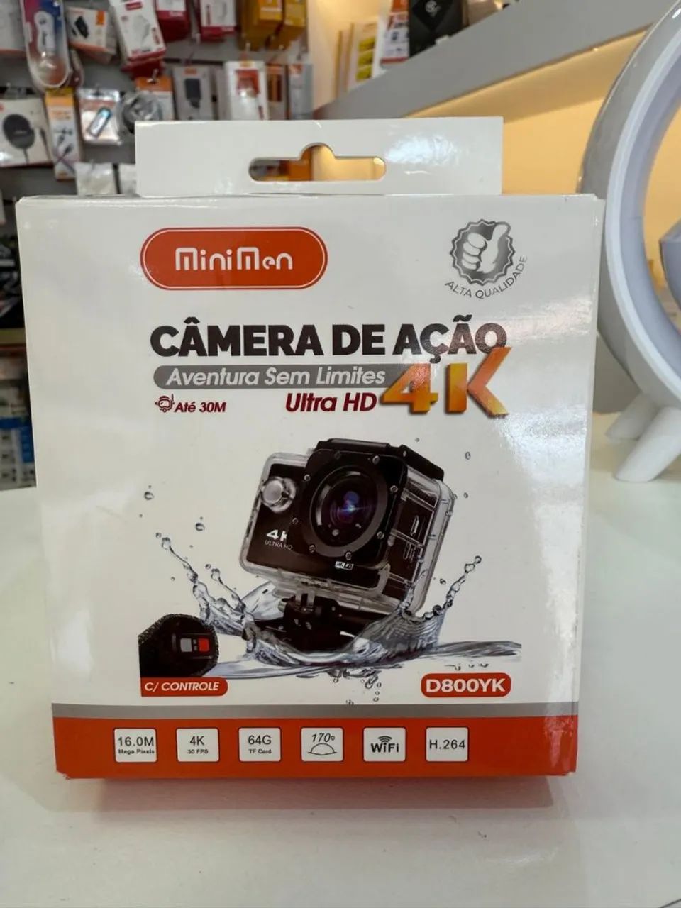 Câmera digital esportes 