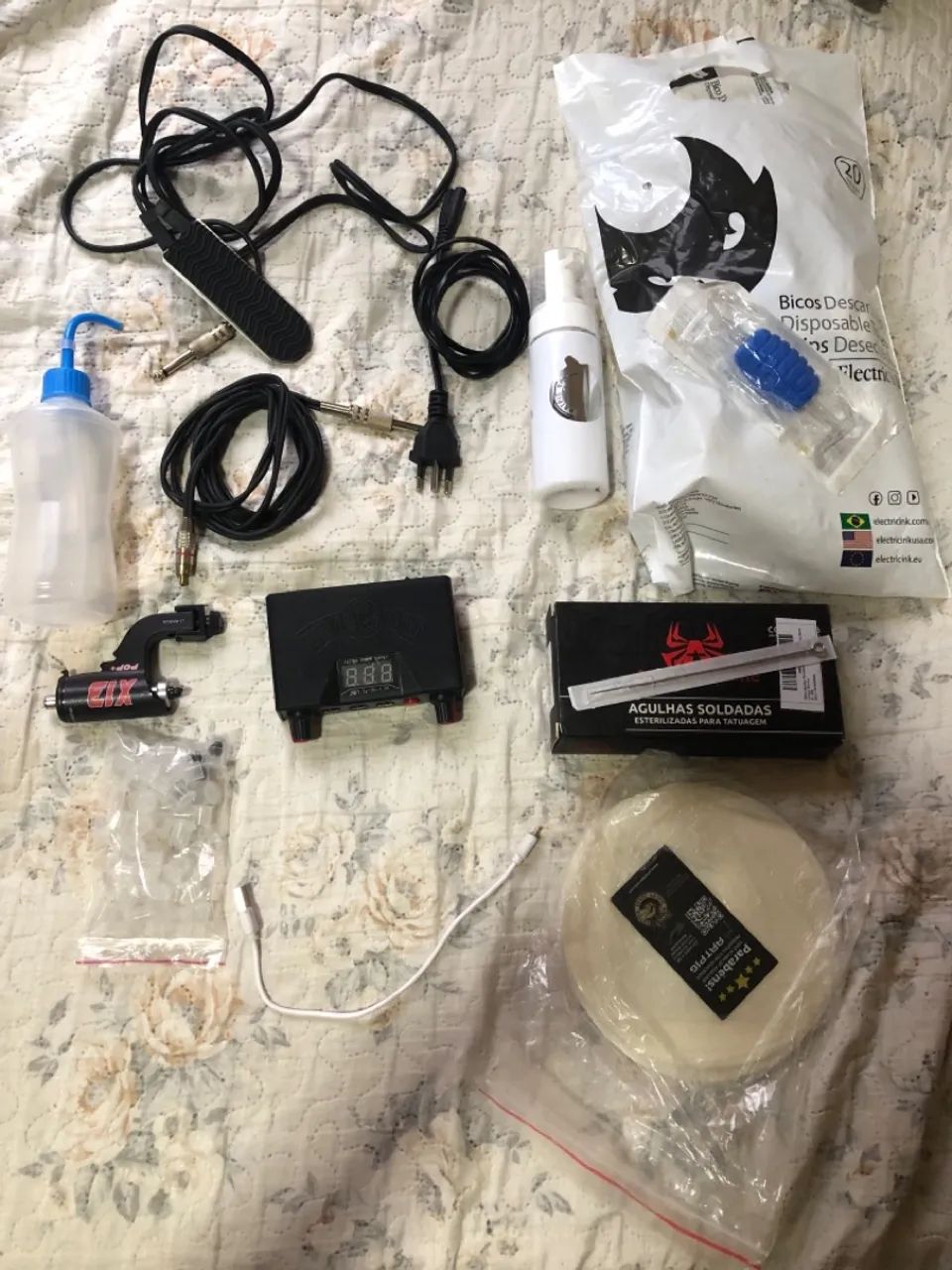 Kit de tatuador completo por 850 reais