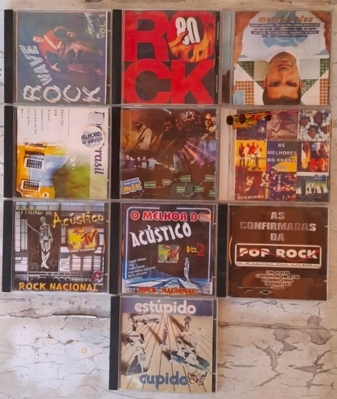 10 CDs de POP Rock Nacional sortidos por R50,00