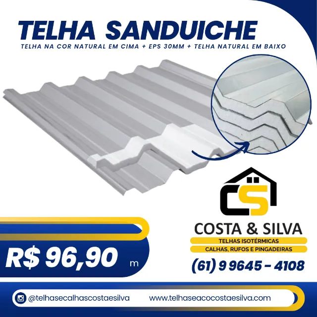 Telhas isotérmicas -  Brasília e em entorno - Foto 4