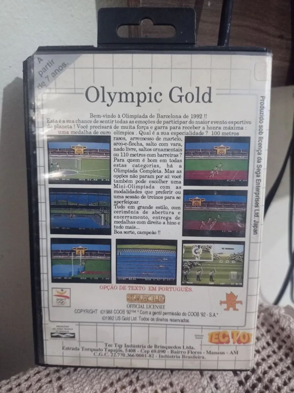 Jogo Olympic Gold original Master system  - Foto 2