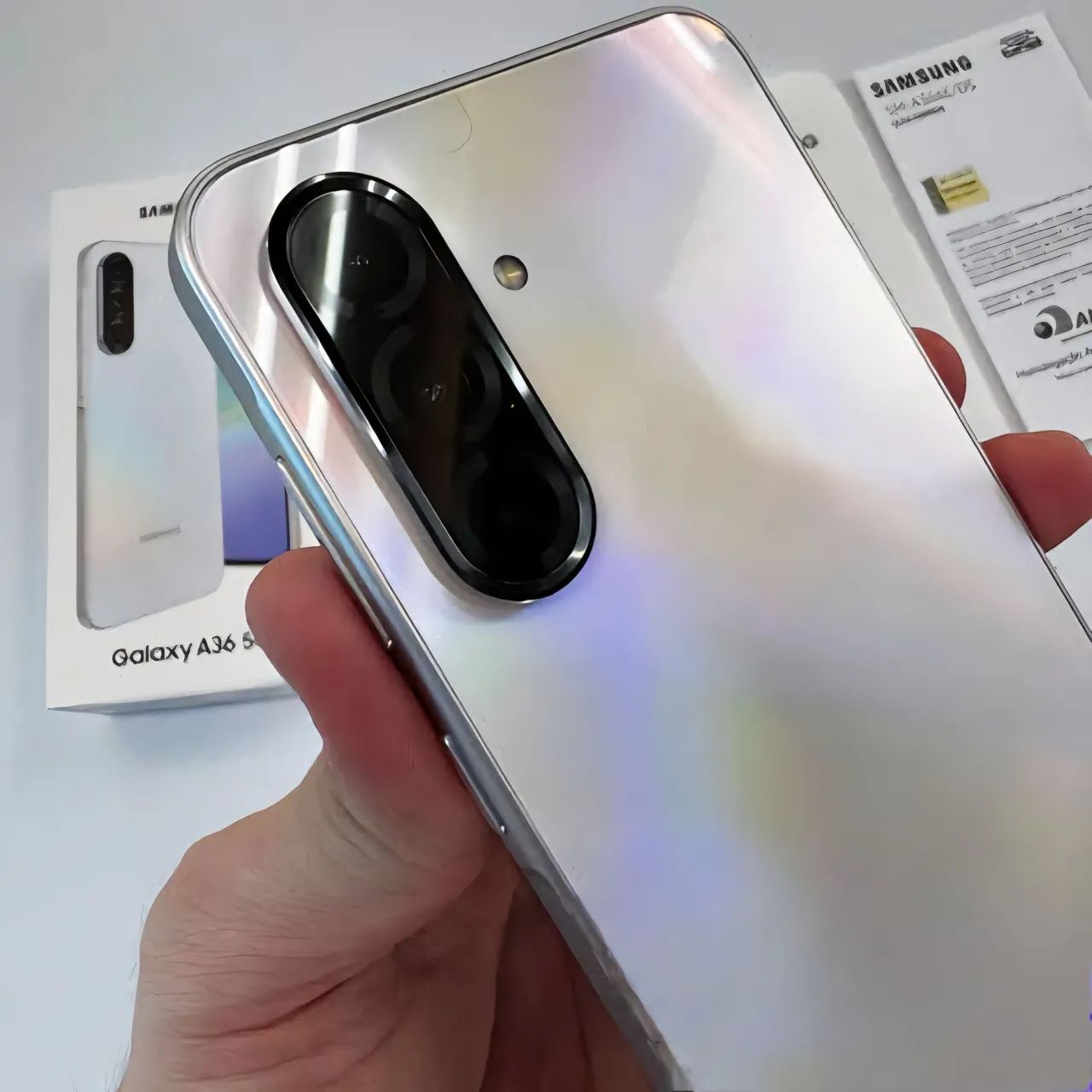 Venda ou troca Samsung Galaxy A36 5G NOVO.