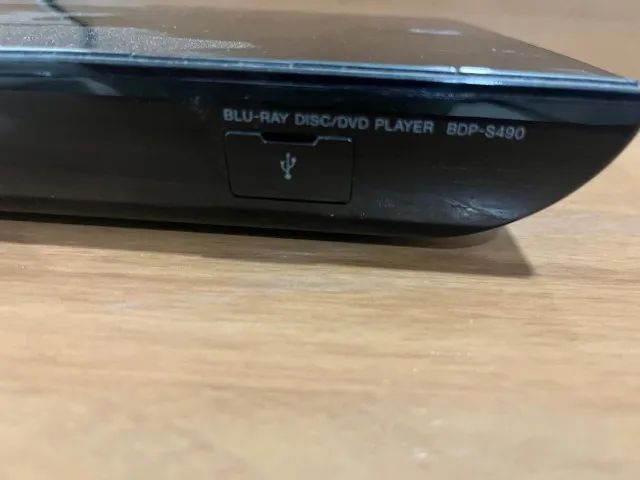Blue-Ray 3d SONY BDP-S490 - USADO - GRANDE PROMOÇÃO PARA VENDER LOGO - Foto 2