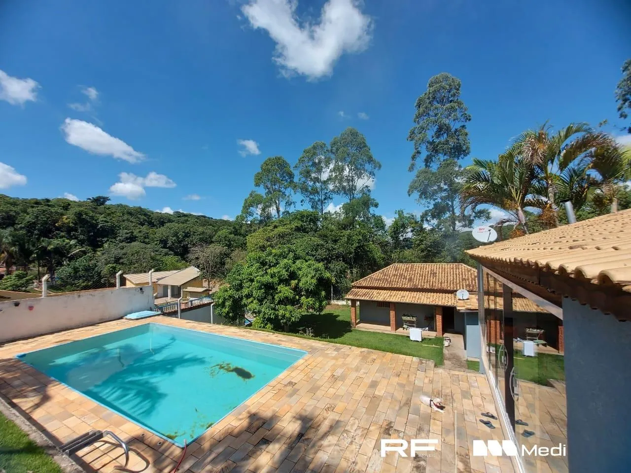 Chácara 1000m2, 2 quartos em Pinhalzinho