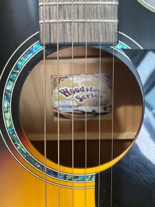 Violão Tagima Tw 29 Elétrico Woodstock Sunburst  - Foto 5