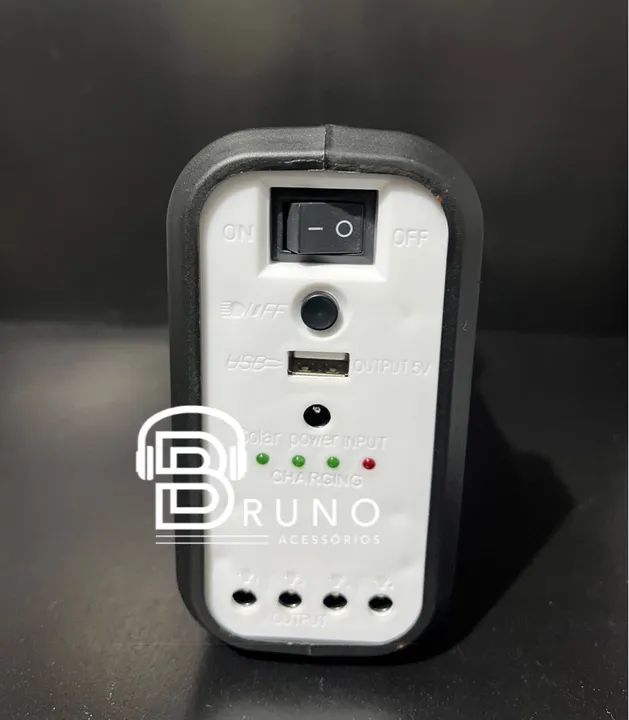 Kit Iluminação Solar com 3 Lâmpadas LED - Foto 4