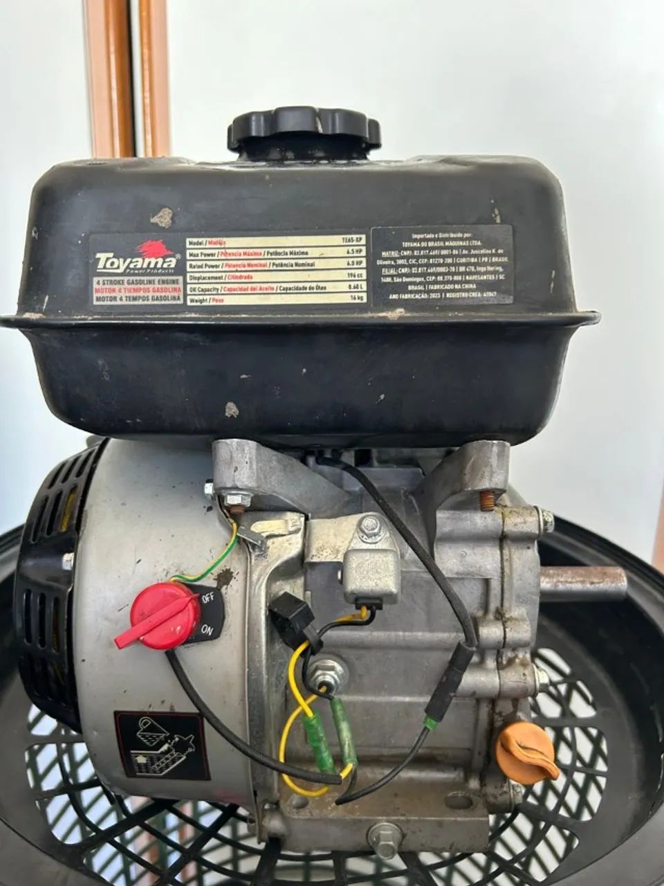 Motor a gasolina 4 tempos toyama 200cc - Foto 2