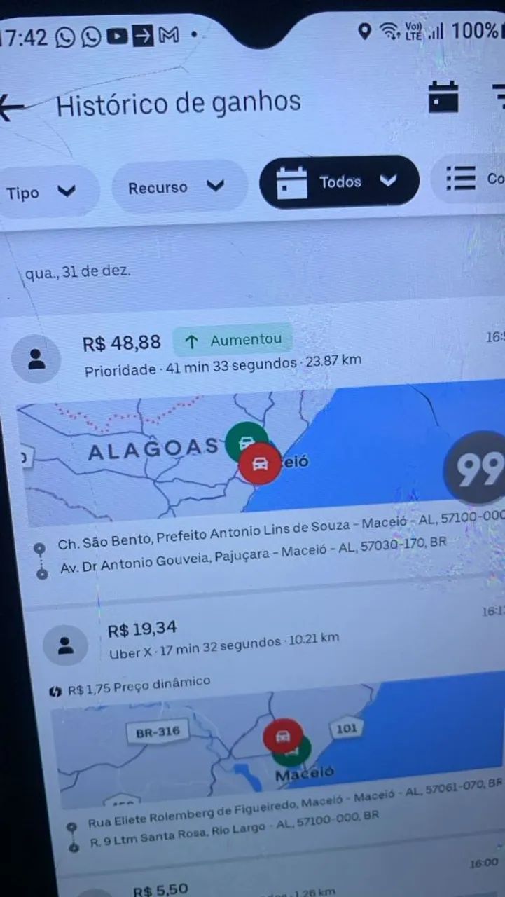 Jg rodas 4x100 aro 18