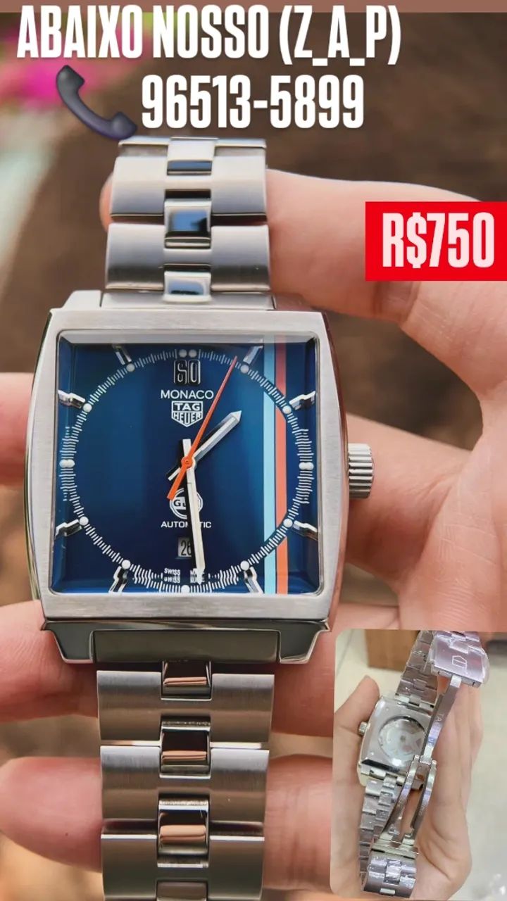 Relógio TAG HEUER MONACO - AUTOMÁTICO  - RARO - Foto 2