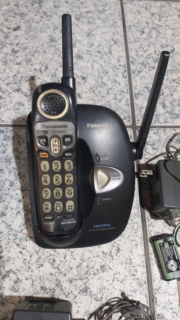 Lote telefone convencional e sem fio - Foto 3