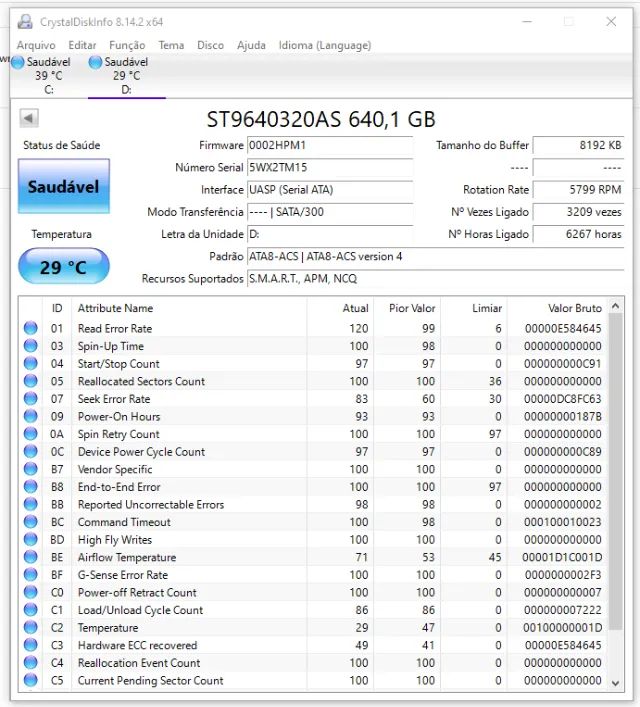 HD Seagate 640gb (tamanho notebook) - Foto 2
