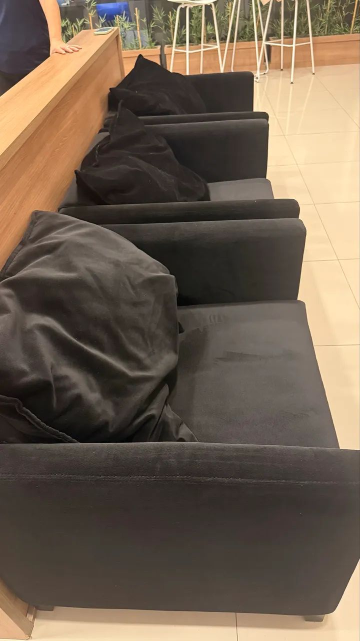 Conjunto de 3 Poltronas 