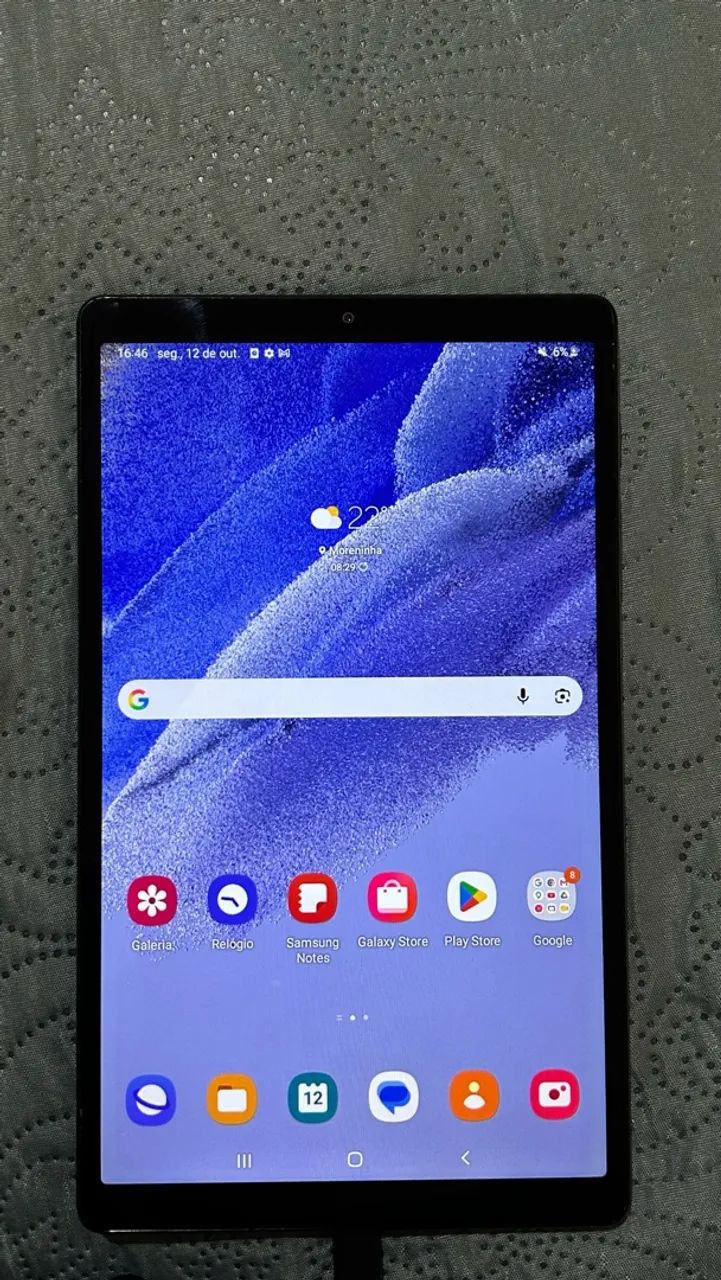 Tablet Samsung Galaxy Tab A7 Lite 64GB Cinza - Usado - Foto 2