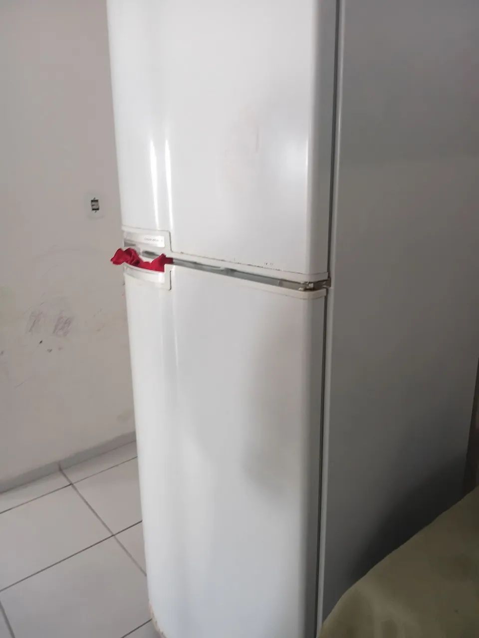 Geladeira funcionando 