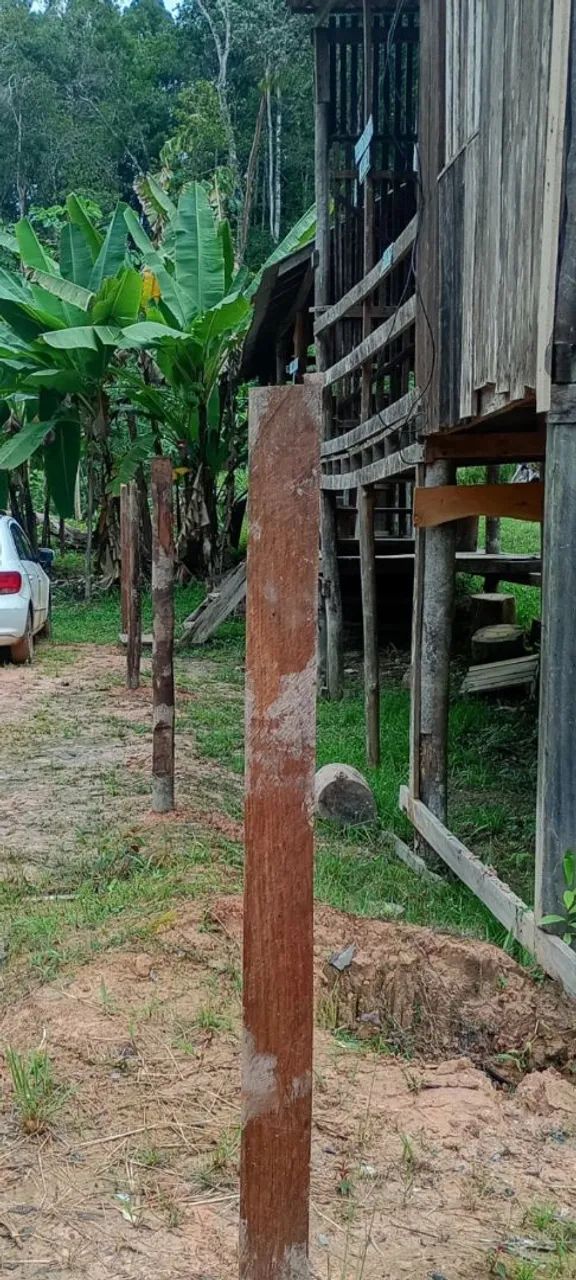 VENDA DE TERRENO RURAL COM CASA EM MADEIRA