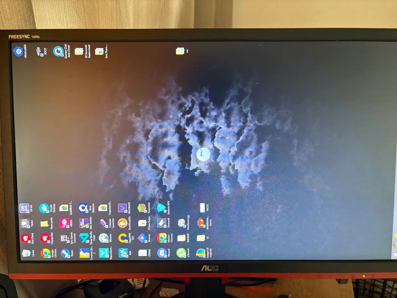 Monitor 144hz AOC - Foto 2