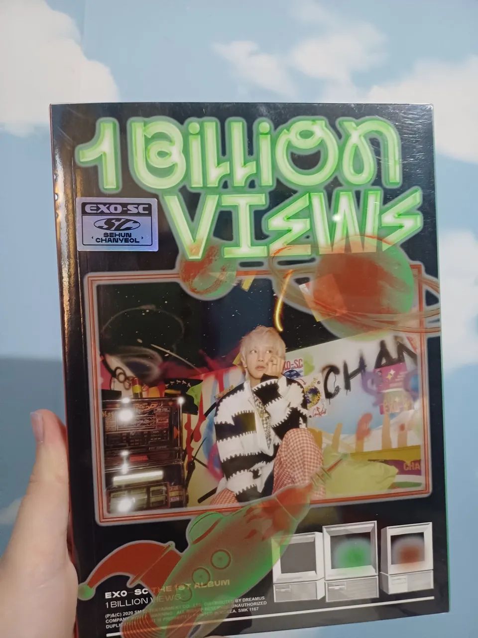 KPOP: EXO-SC ALBUM 1 BILLION VIEWS (CHANYEOL VER.)