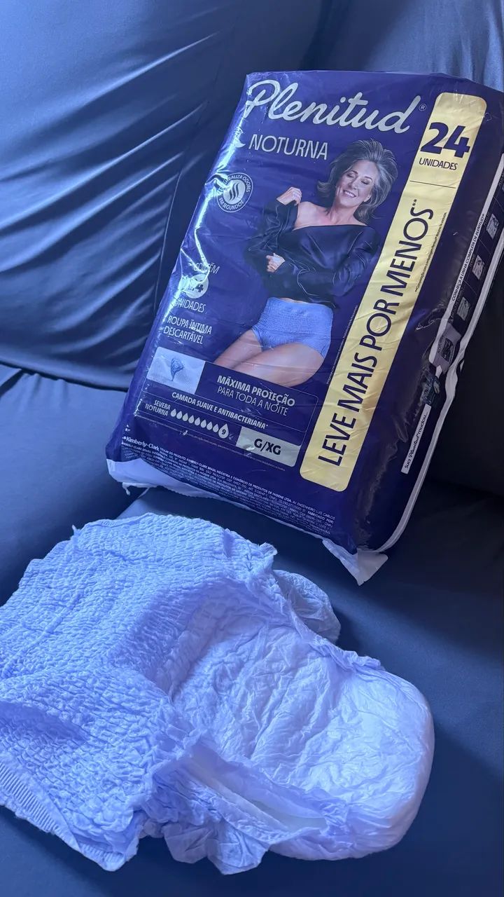 Fralda geriátrica Plenitud X/XG