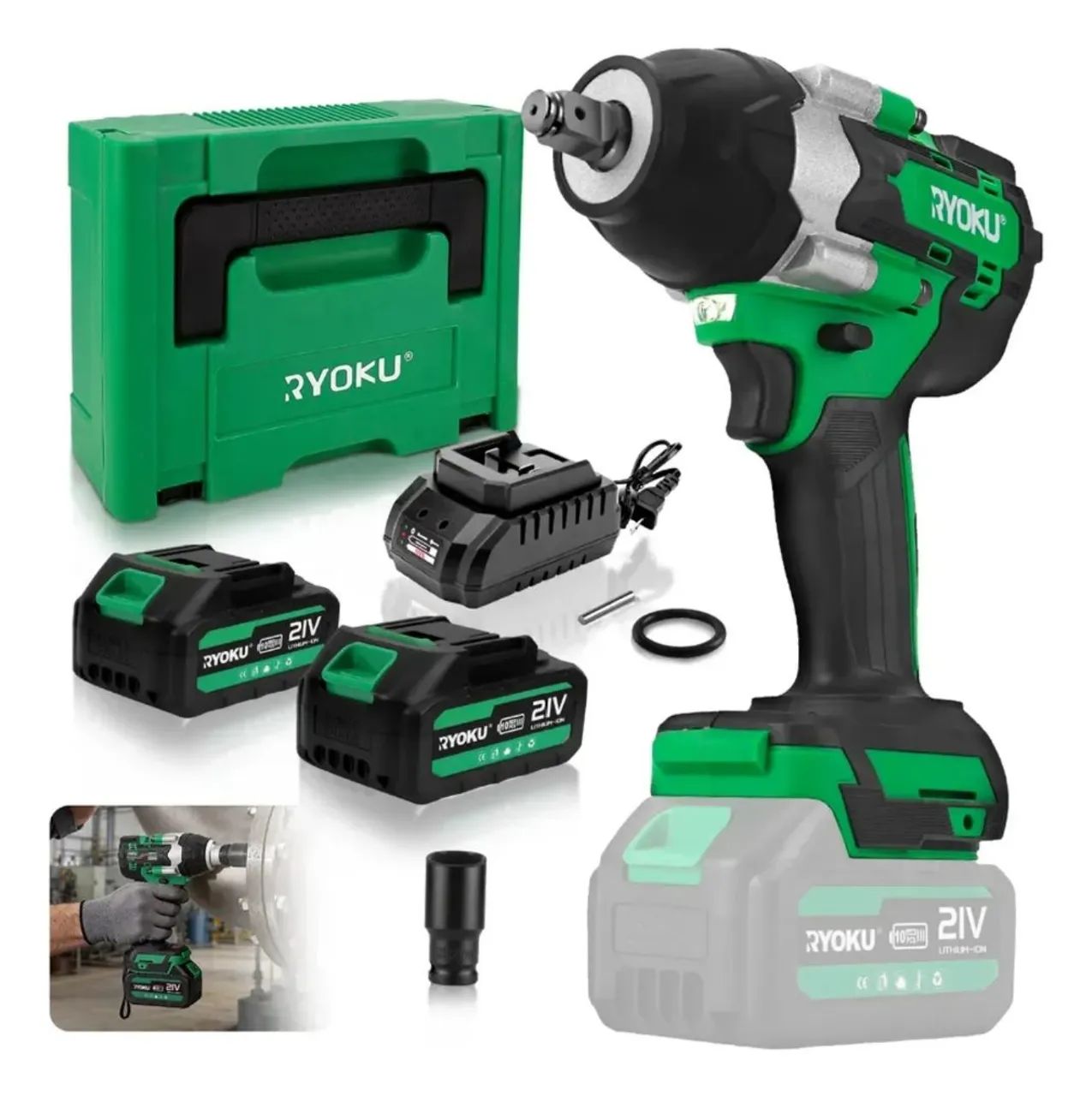 Chave De Impacto Brushless 1/2