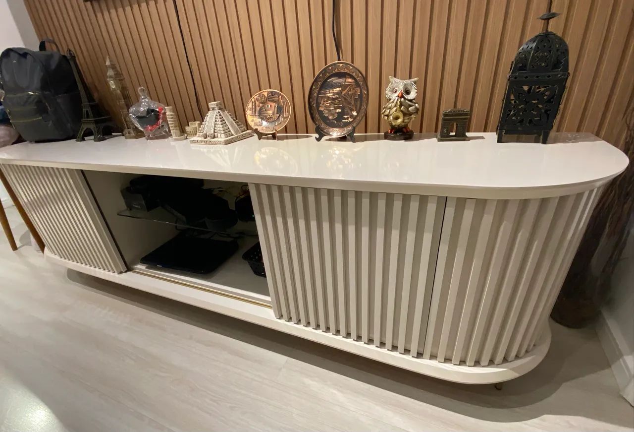 Rack para Sala de Estar - Off White  - Foto 2