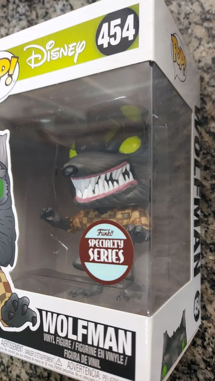Funko Pop! Wolfman 454 - Nightmare before christmas - estranho mundo de jack - Foto 2